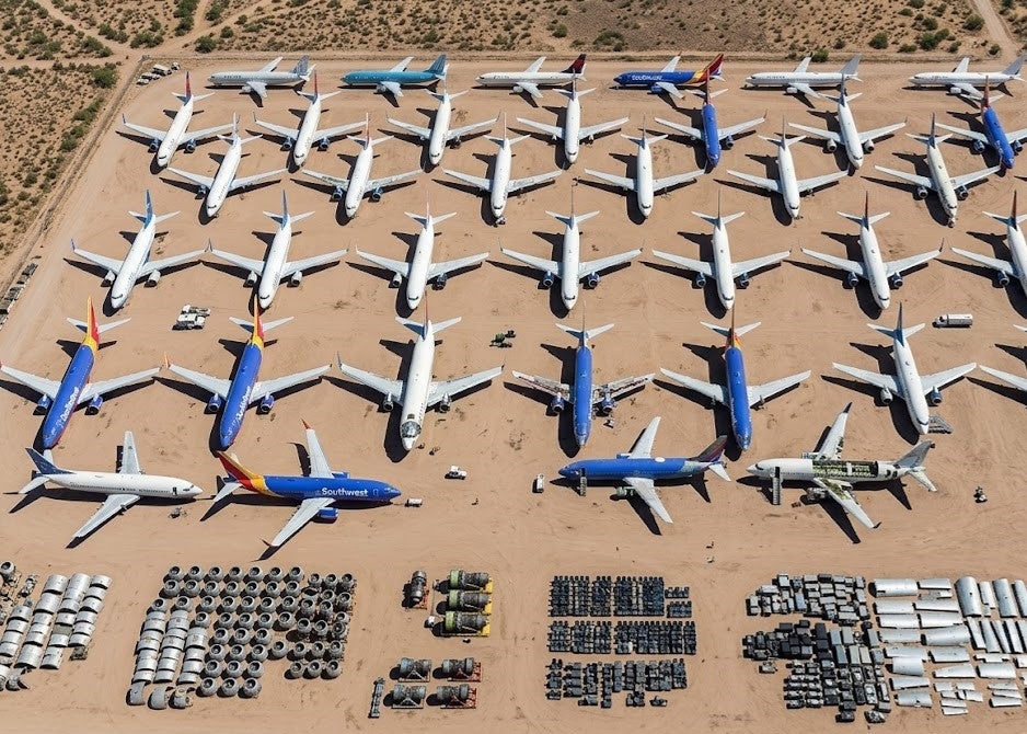 It Might Surprise You Where Beryllium Ends Up: Aircraft Decommissioning and the Hidden Aerospace Supply Chain