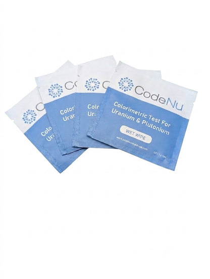 Box of 50 - CodeNu - Uranium & Plutonium Detection Wet Wipe
