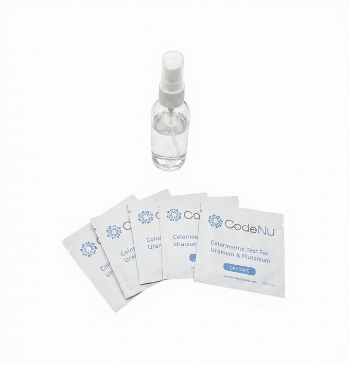 Box of 20 (Evaluation Kit) - CodeNu - Uranium & Plutonium Detection Dry Wipes