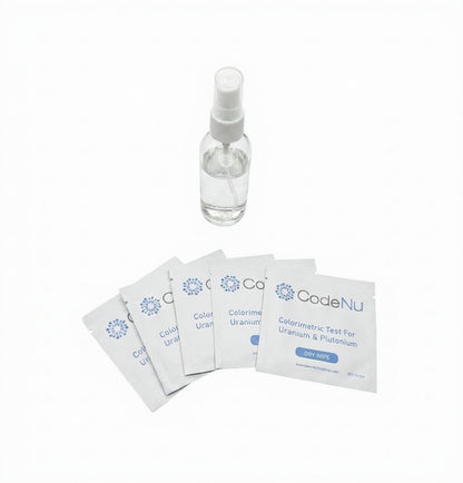 Box of 20 (Evaluation Kit) - CodeNu - Uranium & Plutonium Detection Dry Wipes